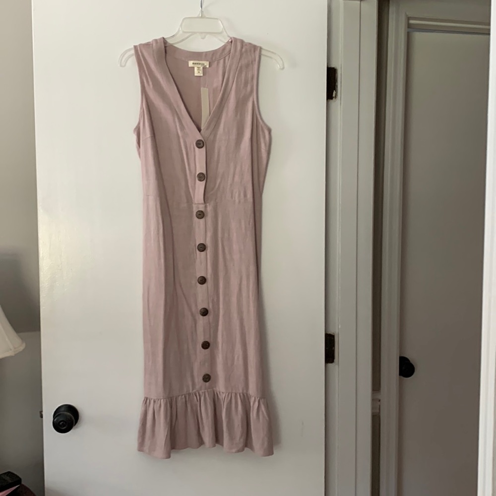 Monteau button down dress, size medium